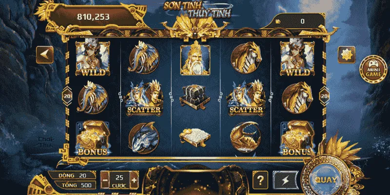 Sơn tinh thuỷ tinh 99OK các mức cược trả thưởng